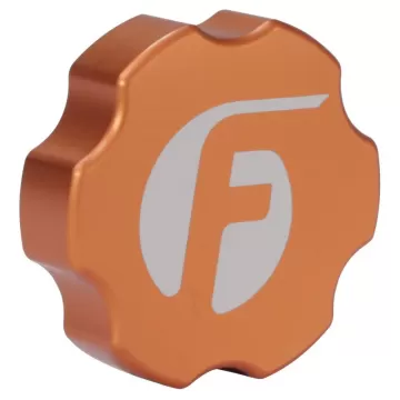 Fleece Performance Cummins Billet Oil Cap Cover Orange