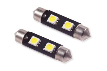 Diode Dynamics 39mm SMF2 LED Bulbs Pair- Cool White