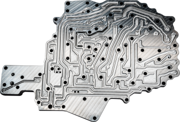 ATS 68Rfe Billet Channel Plate Fits 2007.5-2018 6.7L Cummins