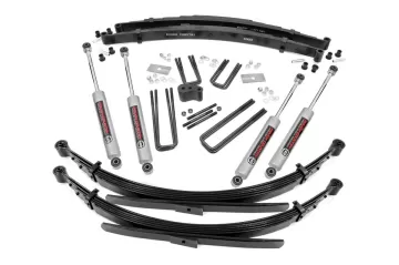 Rough Country 4 Inch Lift Kit-REAR SPRINGS | DODGE W100 TRUCK (86-89)/W200 TRUCK (78-80)