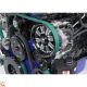 Fleece Performance Spoke Design Cummins Dual Pump Pulley Black