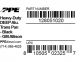 PPE Allison Deep Transmission Pan (Black) - 01-19 Allison 1000 Transmission