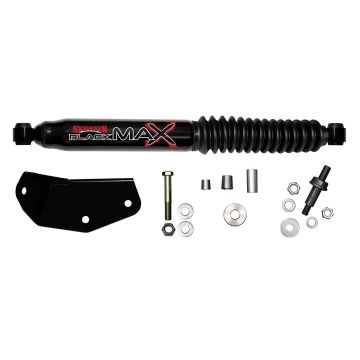 SkyJacker Steering Stabilizer Single Kit Black  Single Kit For Use w/4 Inch Lift